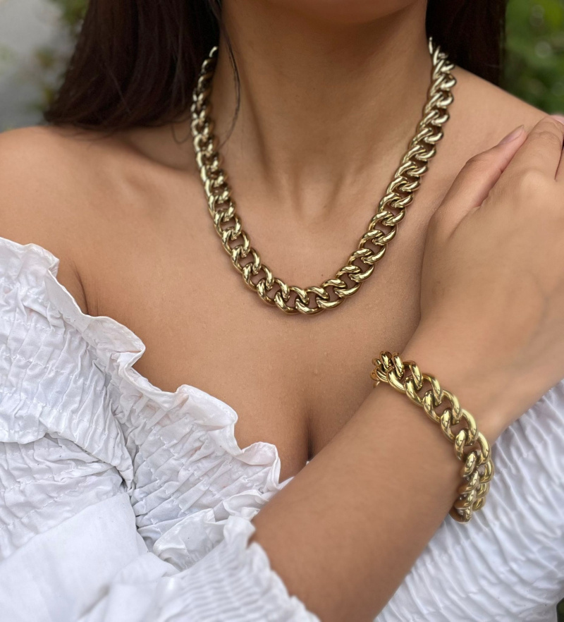 Mayorista ÉLINE L'ATELIER - Collares acero inoxidable