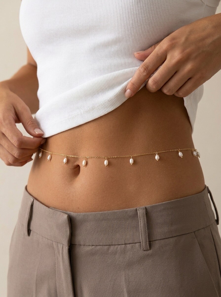 Wholesaler ÉLINE L'ATELIER - Stainless Steel Waist Chain