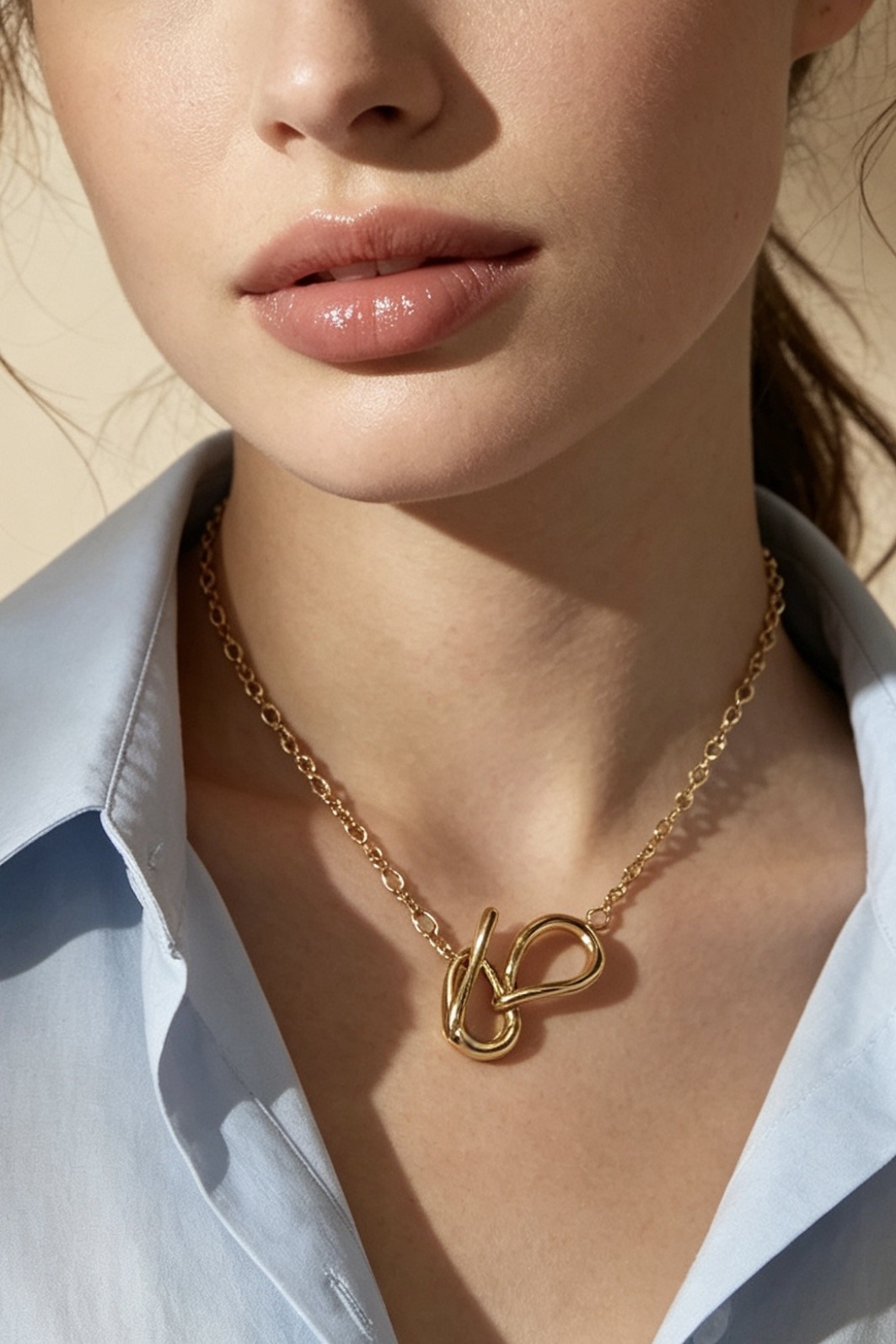 Wholesaler ÉLINE L'ATELIER - Stainless steel chain necklace