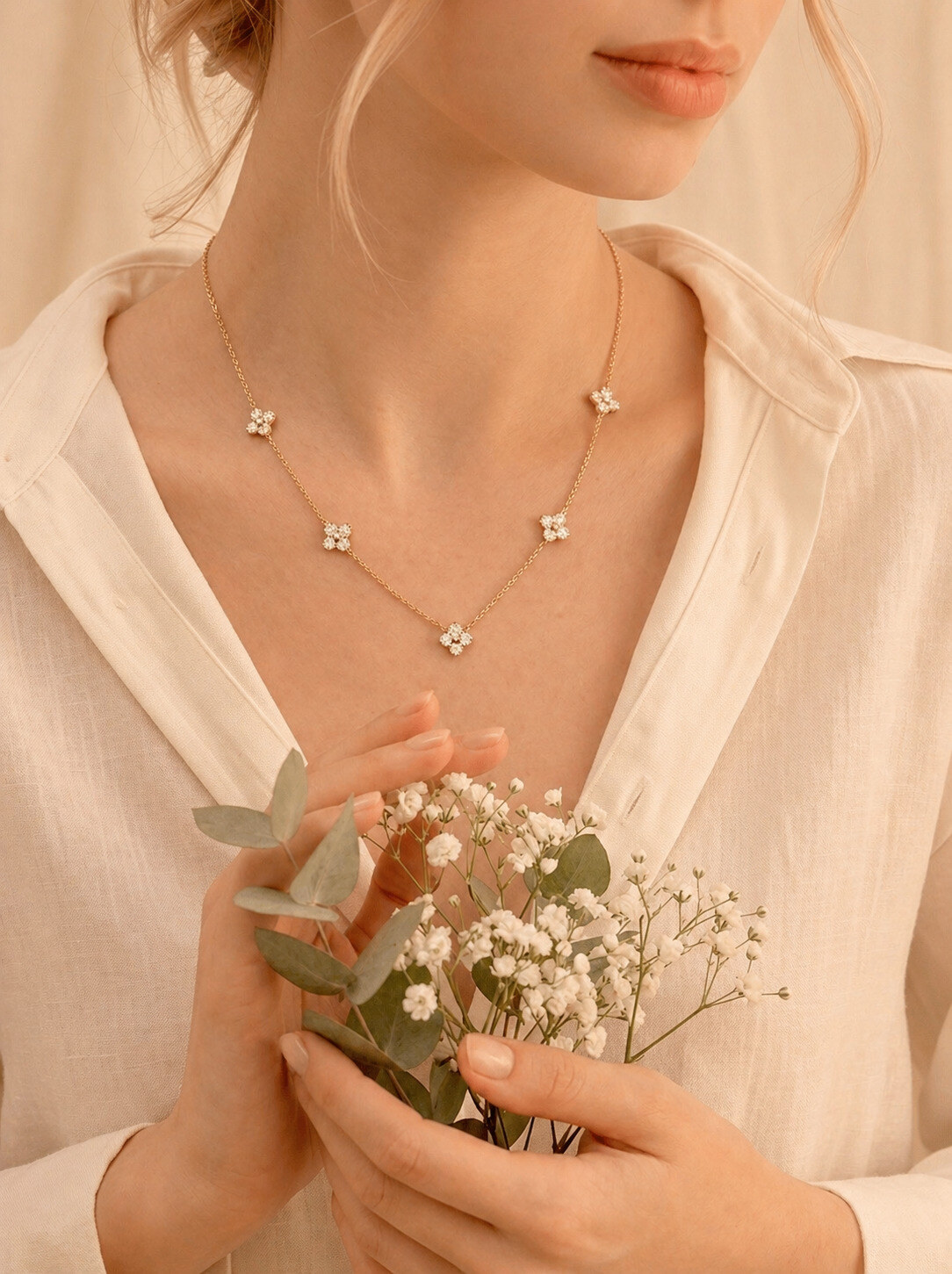 Wholesaler ÉLINE L'ATELIER - Stainless steel chain necklaces