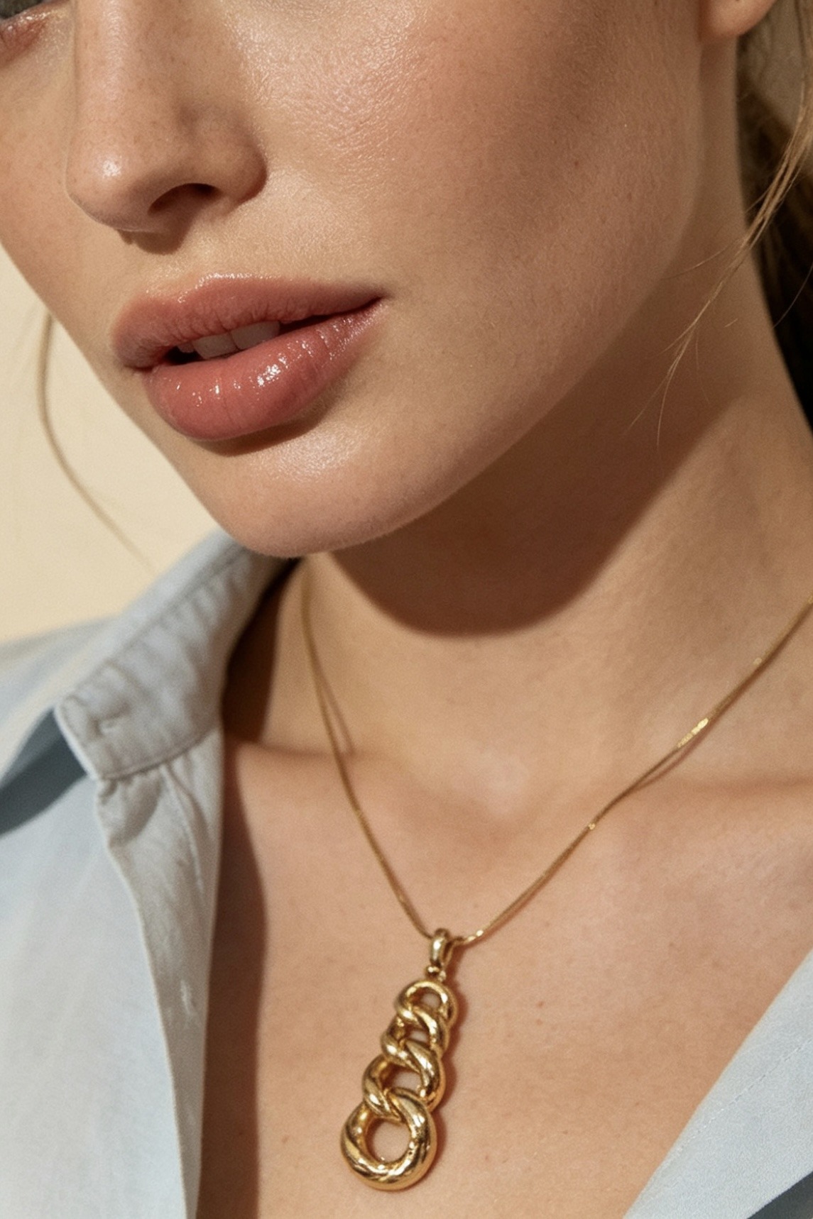 Wholesaler ÉLINE L'ATELIER - Stainless steel chain necklace