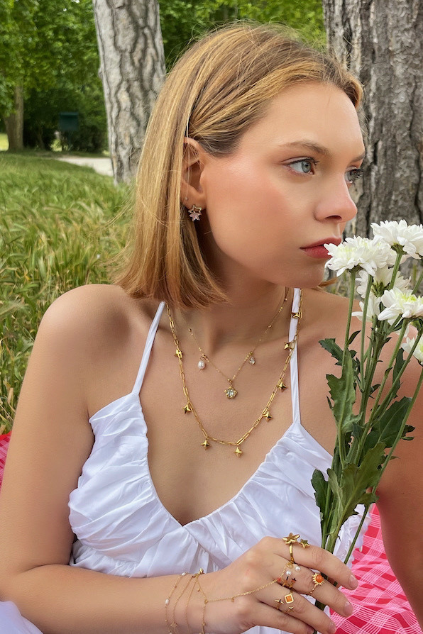 Grossista ÉLINE L'ATELIER - Collana in acciaio inossidabile