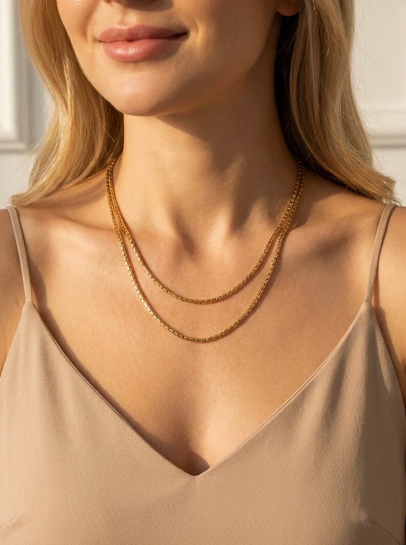 Wholesaler ÉLINE L'ATELIER - Stainless steel chain necklaces