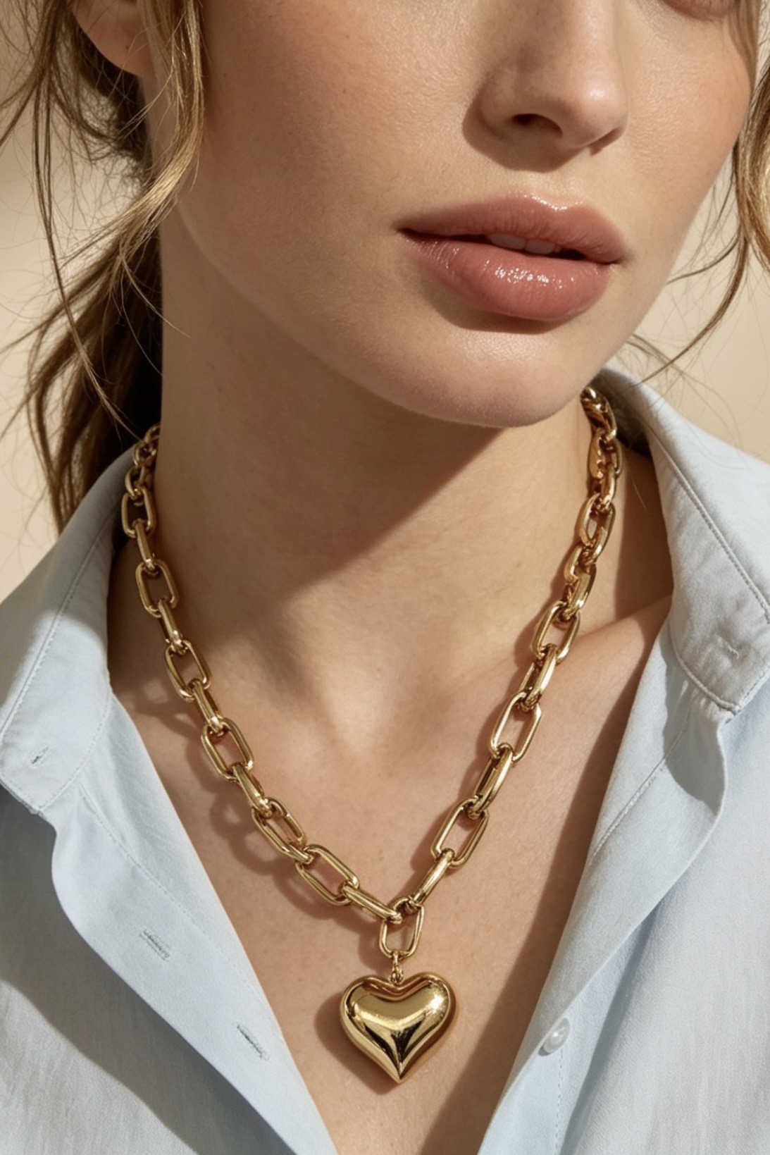 Wholesaler ÉLINE L'ATELIER - Stainless steel chain necklace