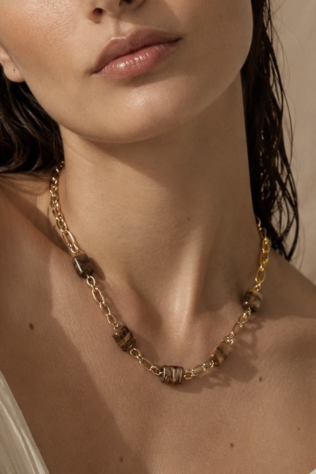 Wholesaler ÉLINE L'ATELIER - Stainless steel chain necklace