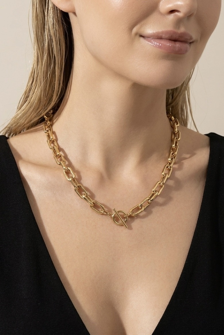Wholesaler ÉLINE L'ATELIER - Stainless steel chain necklace