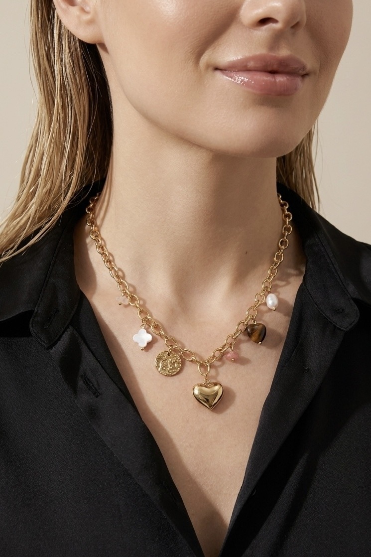 Wholesaler ÉLINE L'ATELIER - Stainless steel chain necklace