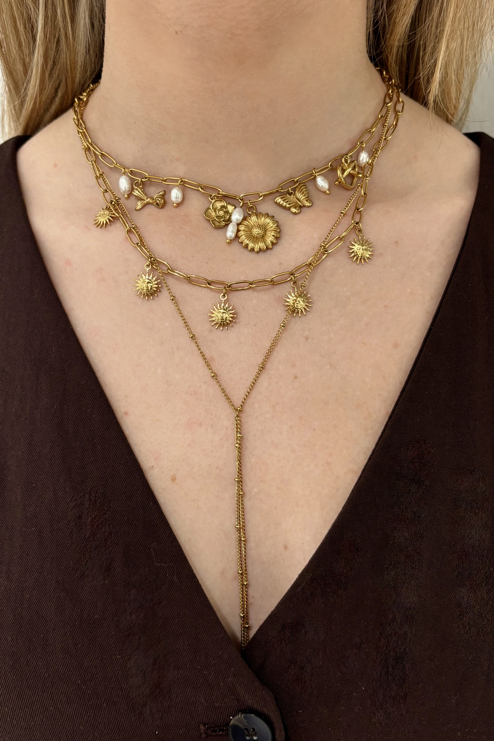 Grossista ÉLINE L'ATELIER - Collana in acciaio inossidabile