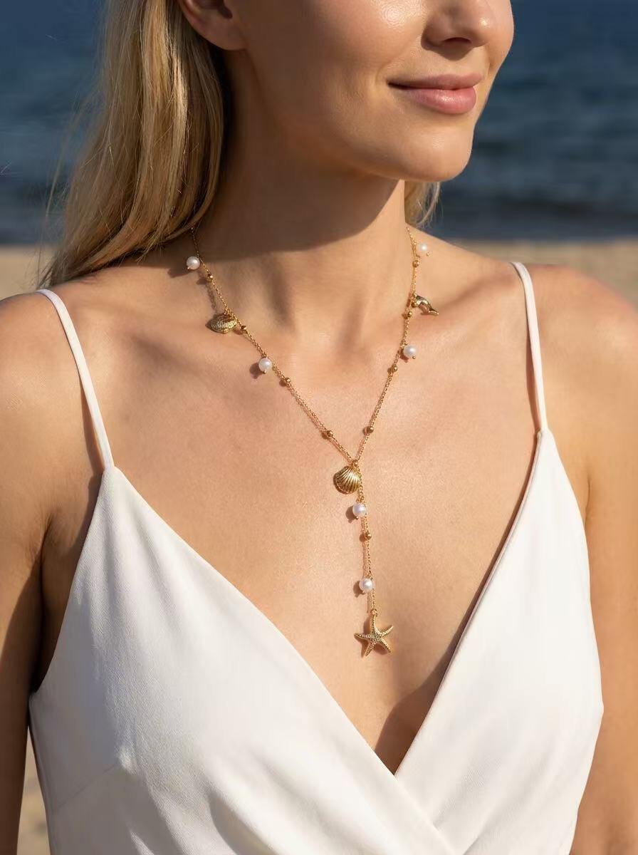 Mayorista ÉLINE L'ATELIER - Collares de cadena de acero inoxidable