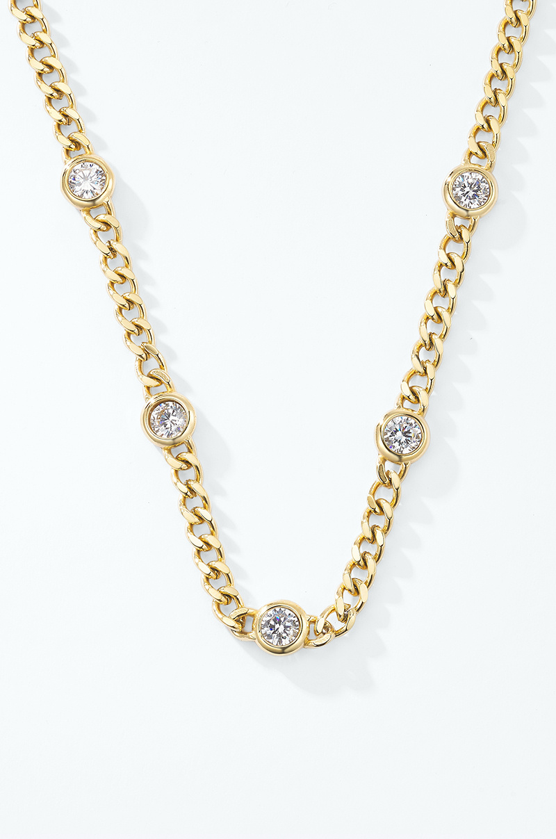 Wholesaler ÉLINE L'ATELIER - Stainless steel chain necklaces