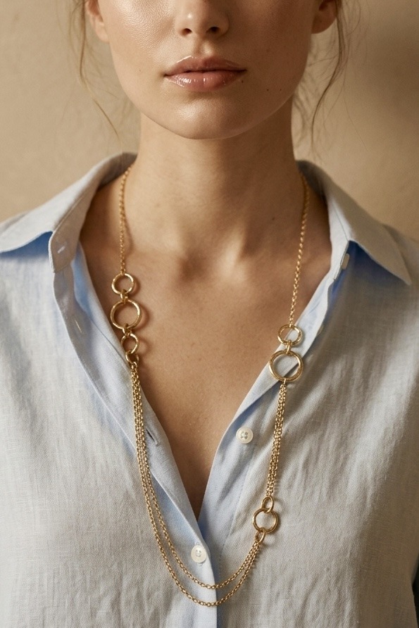Wholesaler ÉLINE L'ATELIER - Stainless steel chain necklaces