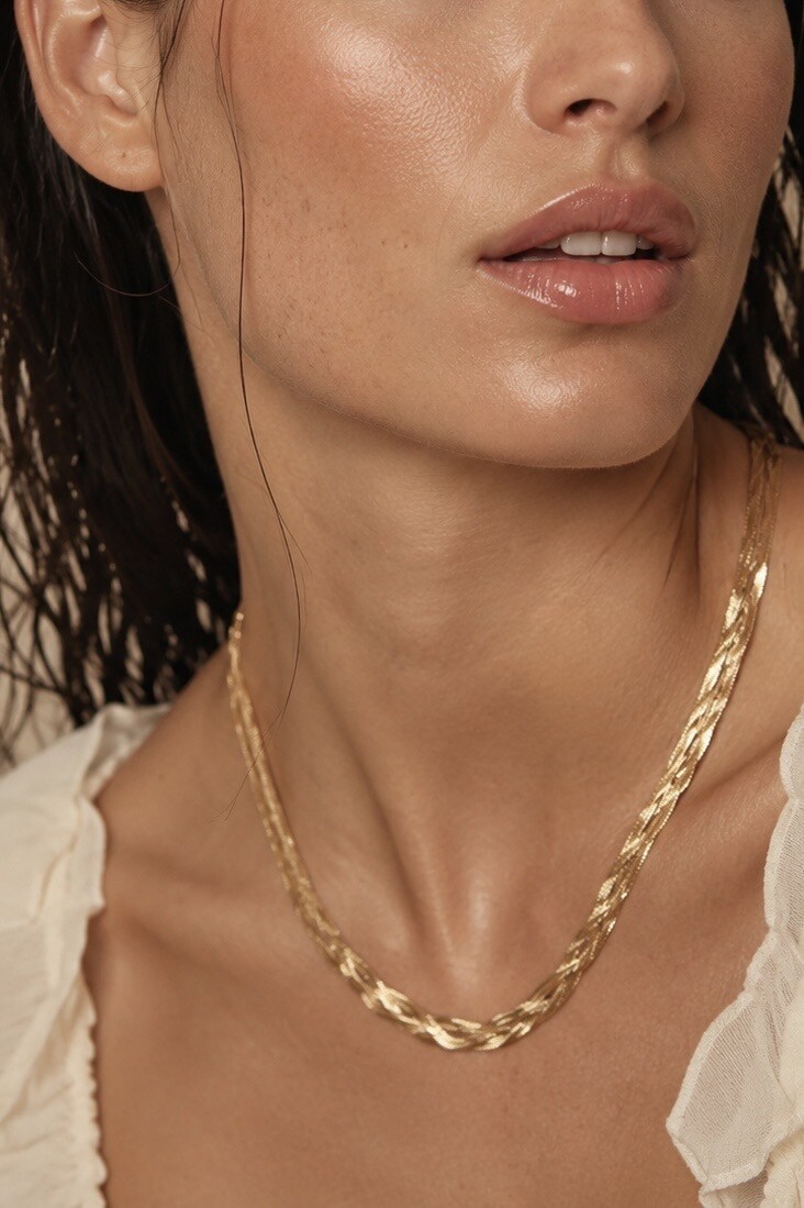 Wholesaler ÉLINE L'ATELIER - Stainless steel chain necklace
