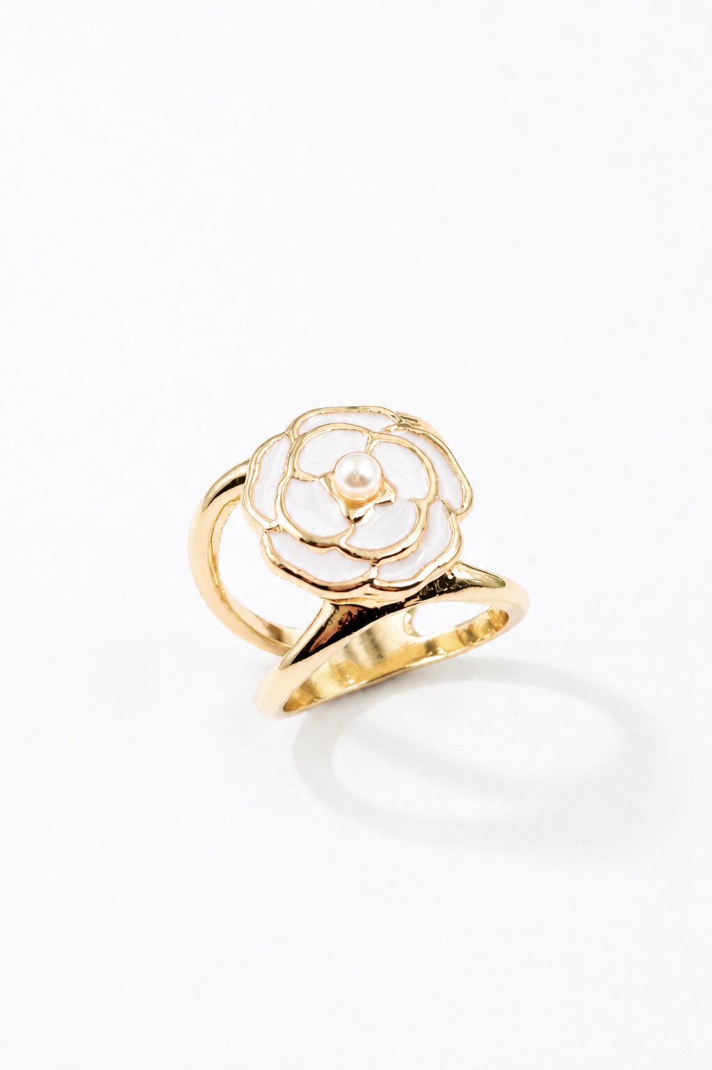 Wholesaler ÉLINE L'ATELIER - Flower Alloy Scarf Ring