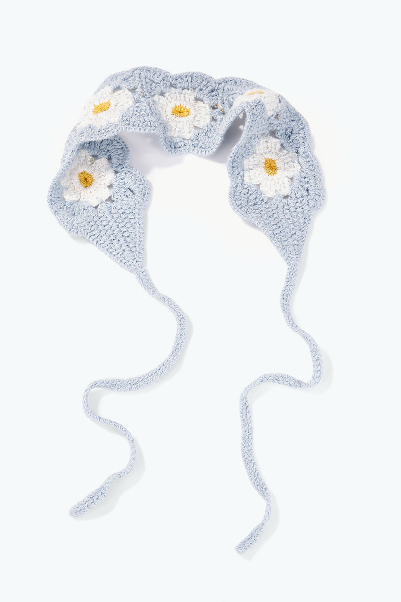 Großhändler ÉLINE L'ATELIER - Gehäkeltes Blumen-Bandana