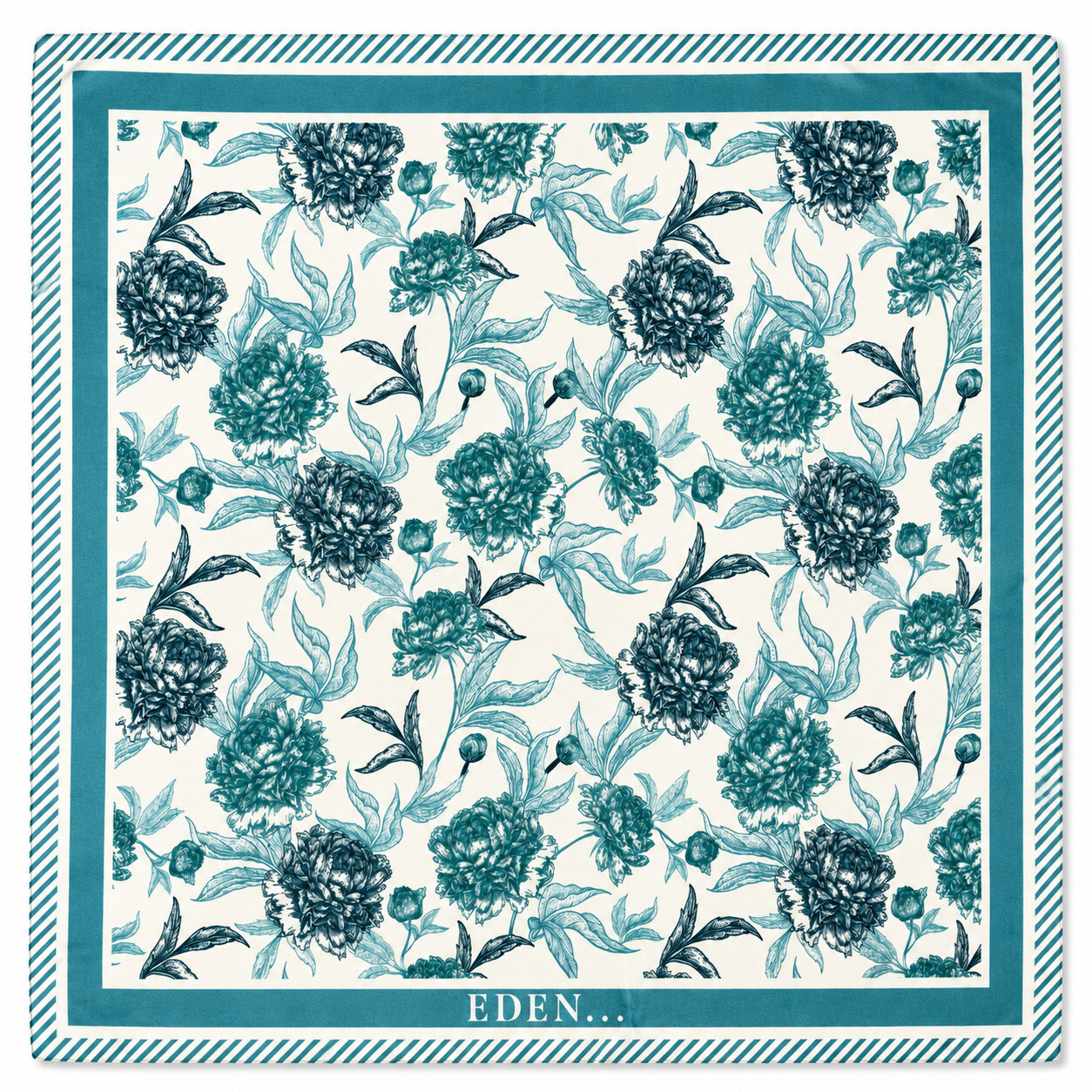 Wholesaler ÉLINE L'ATELIER - Patterned Scarf 70 x 70 cm
