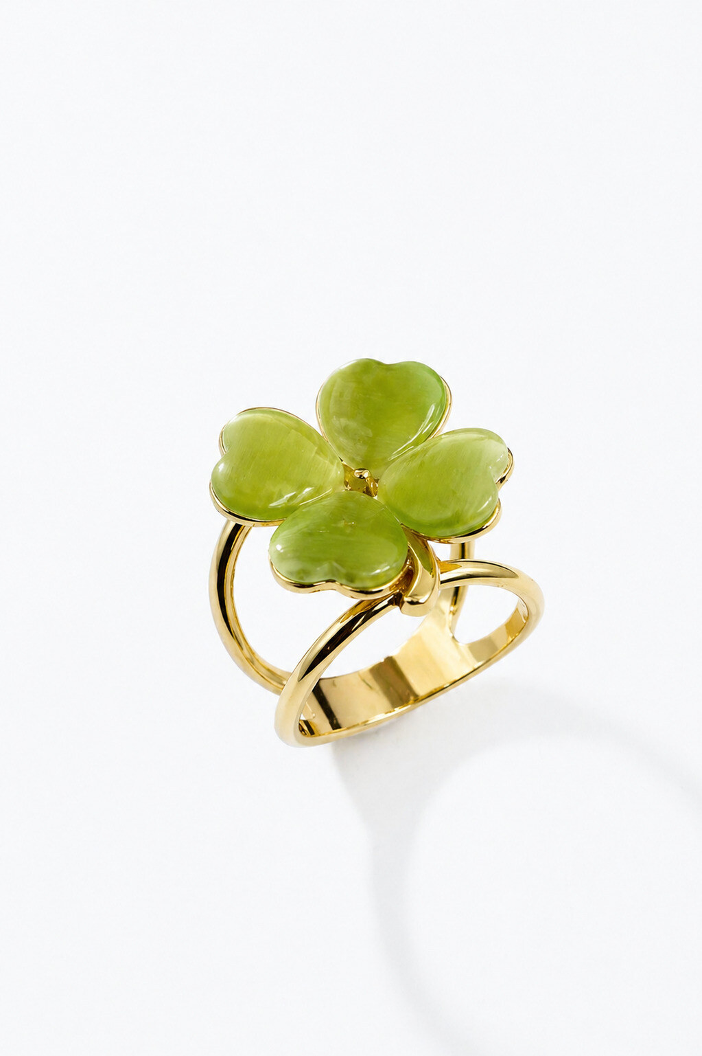 Wholesaler ÉLINE L'ATELIER - Clover Alloy Scarf Ring