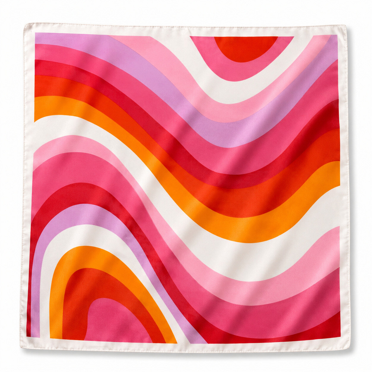 Wholesaler ÉLINE L'ATELIER - Patterned Scarf 70 x 70 cm