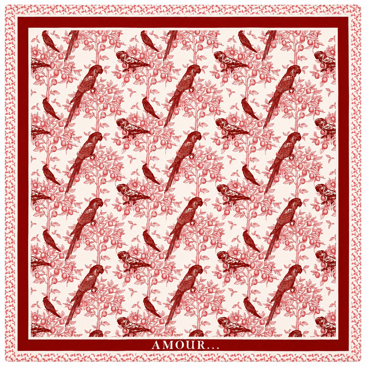 Wholesaler ÉLINE L'ATELIER - Patterned Scarf 70 x 70 cm