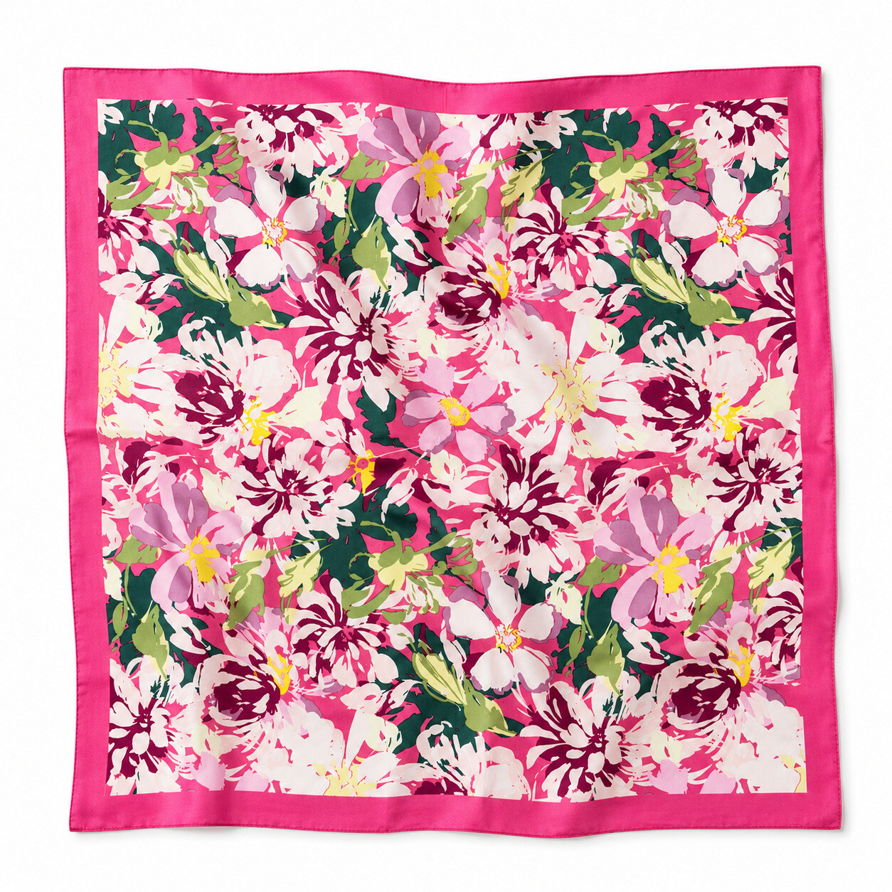 Wholesaler ÉLINE L'ATELIER - Patterned Scarf 70 x 70 cm