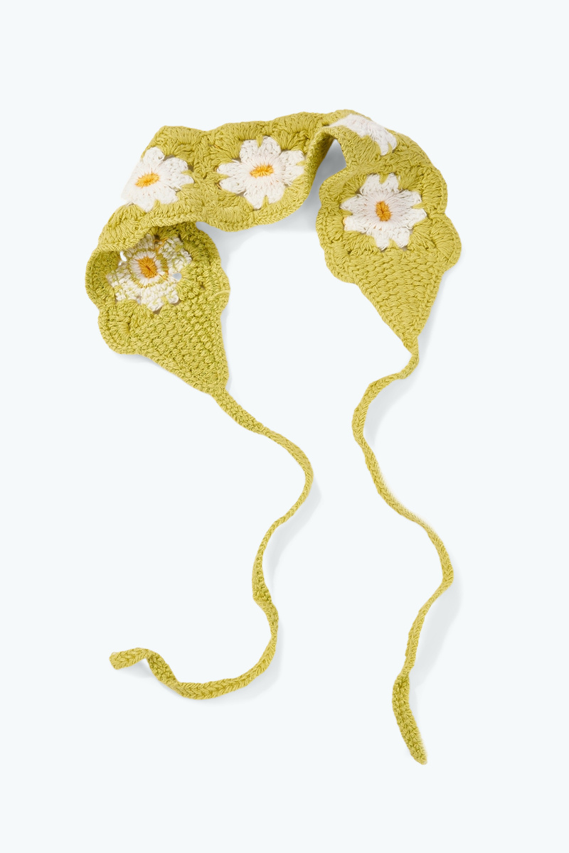Großhändler ÉLINE L'ATELIER - Gehäkeltes Blumen-Bandana