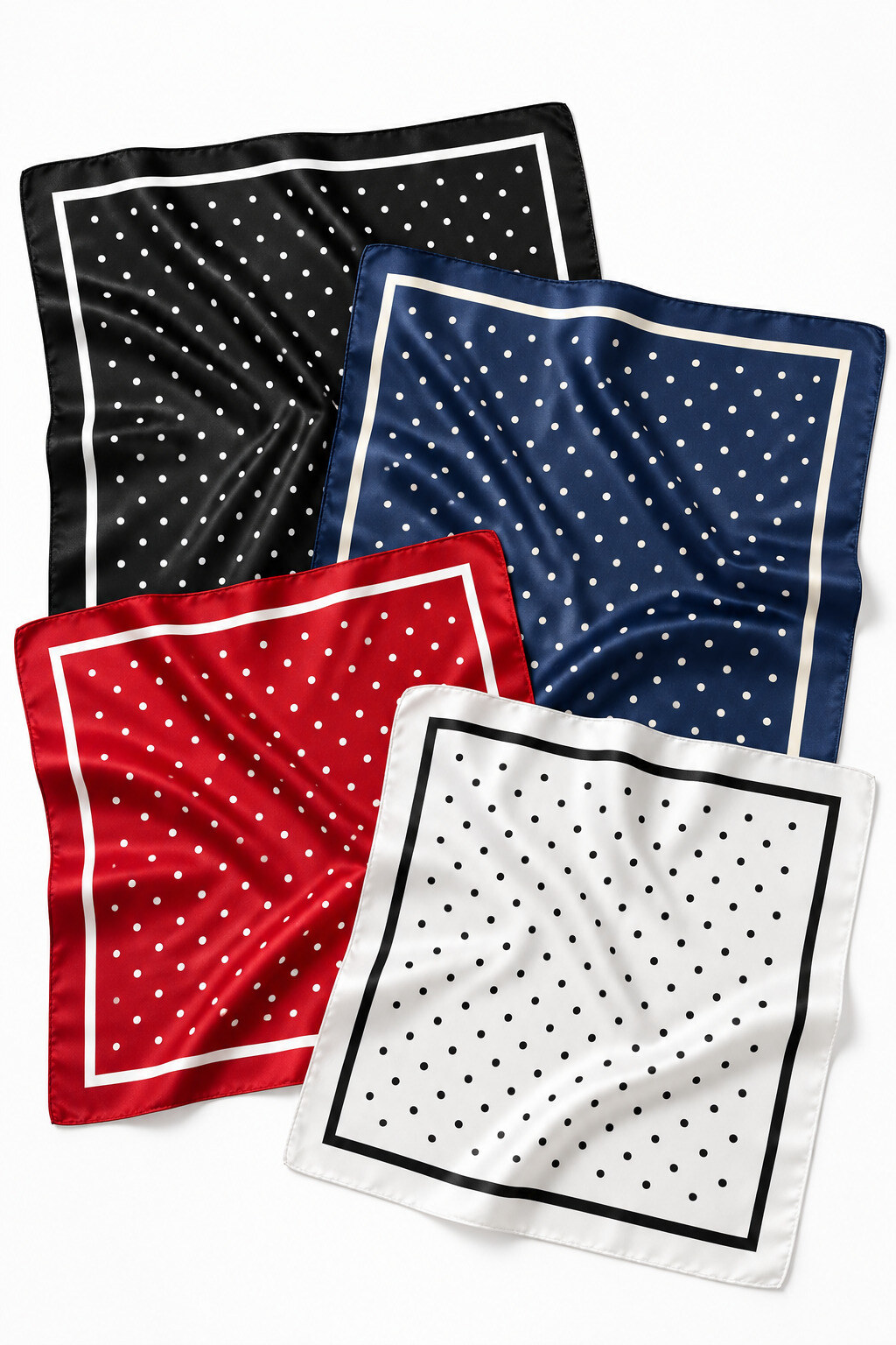 Wholesaler ÉLINE L'ATELIER - Patterned Scarf 70 x 70 cm