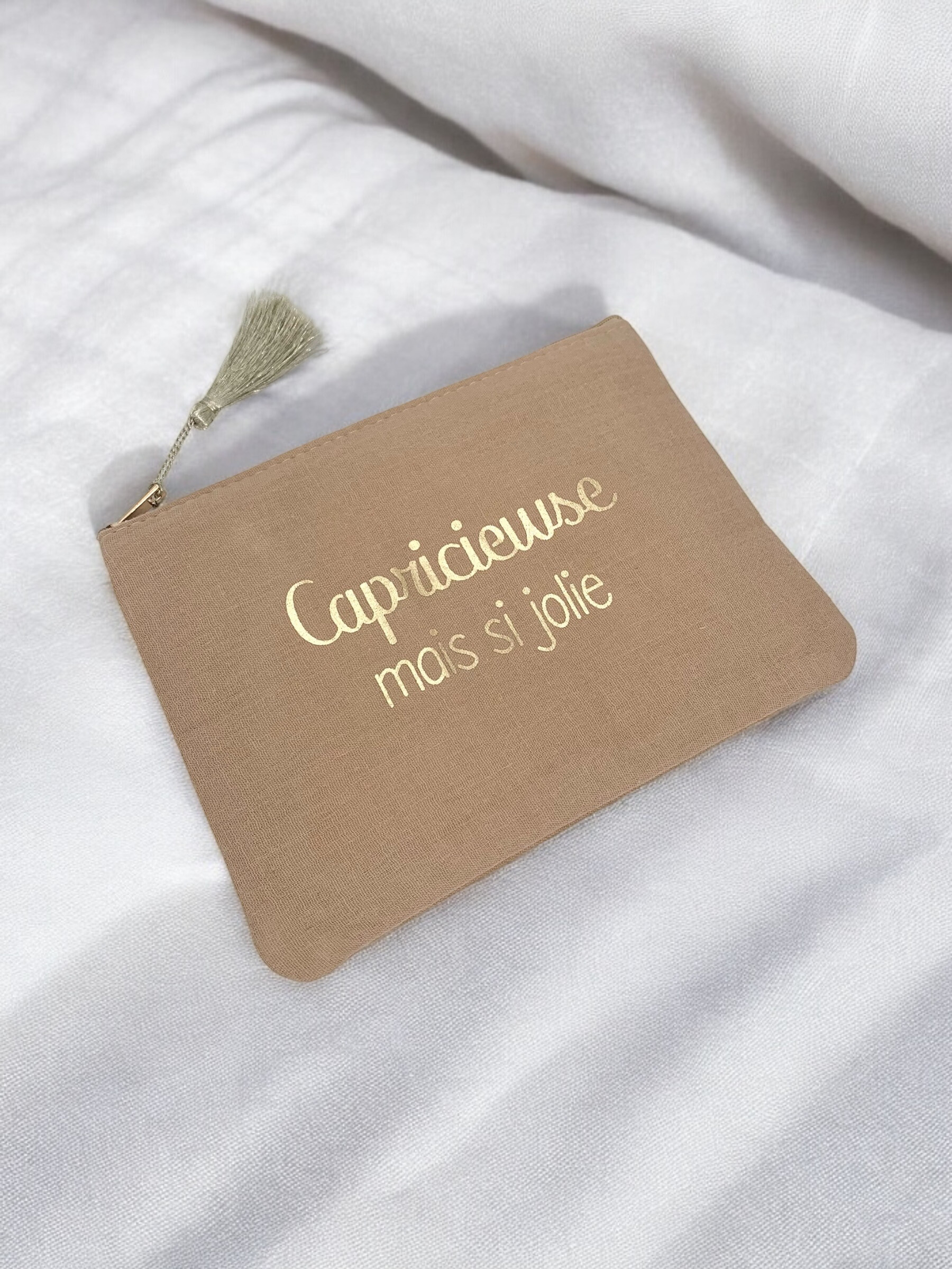 Grossiste ÉLINE L'ATELIER - Trousse à maquillage avec inscription 20x15cm