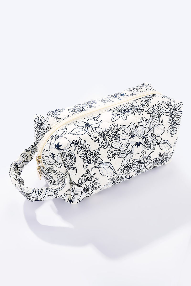 Grossiste ÉLINE L'ATELIER - Pochette motif fleuri
