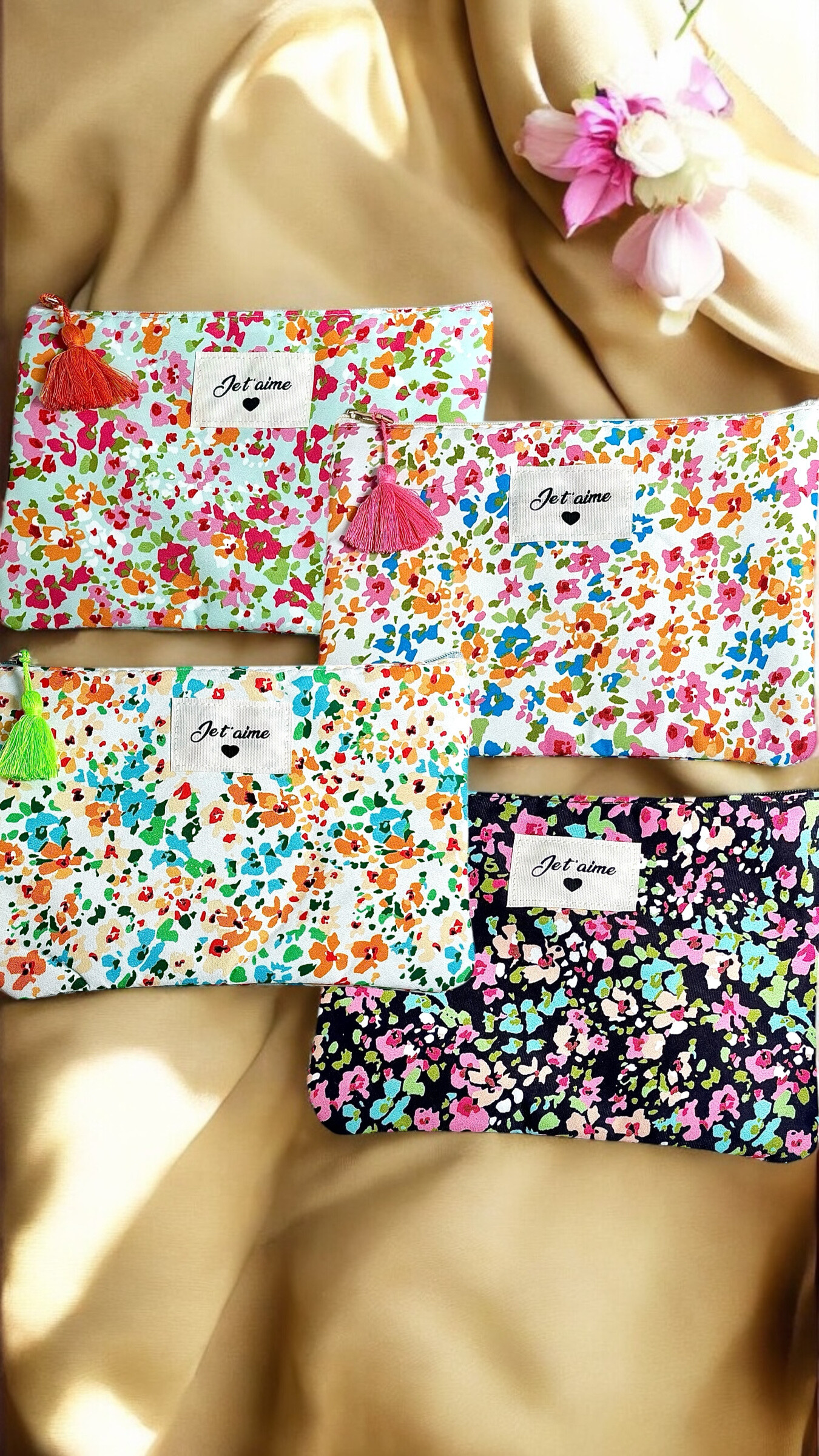 Wholesaler ÉLINE L'ATELIER - 20x15cm makeup bag