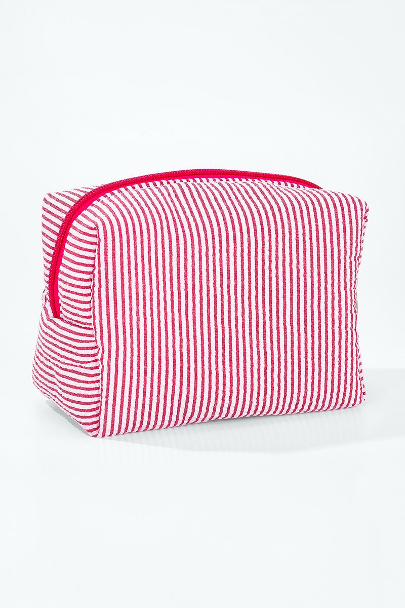 Grossiste ÉLINE L'ATELIER - Trousse de maquillage à rayures