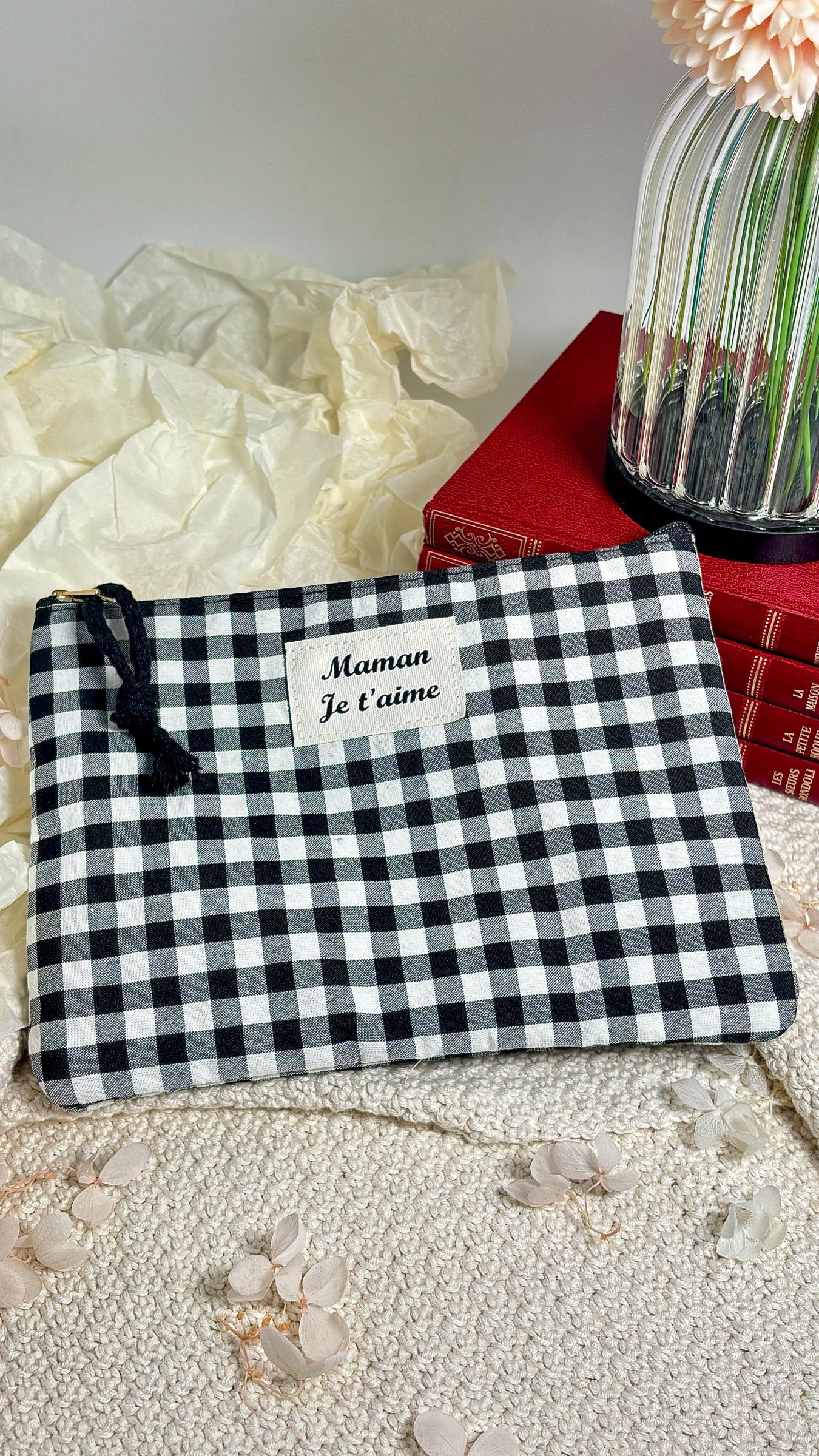 Grossiste ÉLINE L'ATELIER - Trousse à maquillage 20x15cm