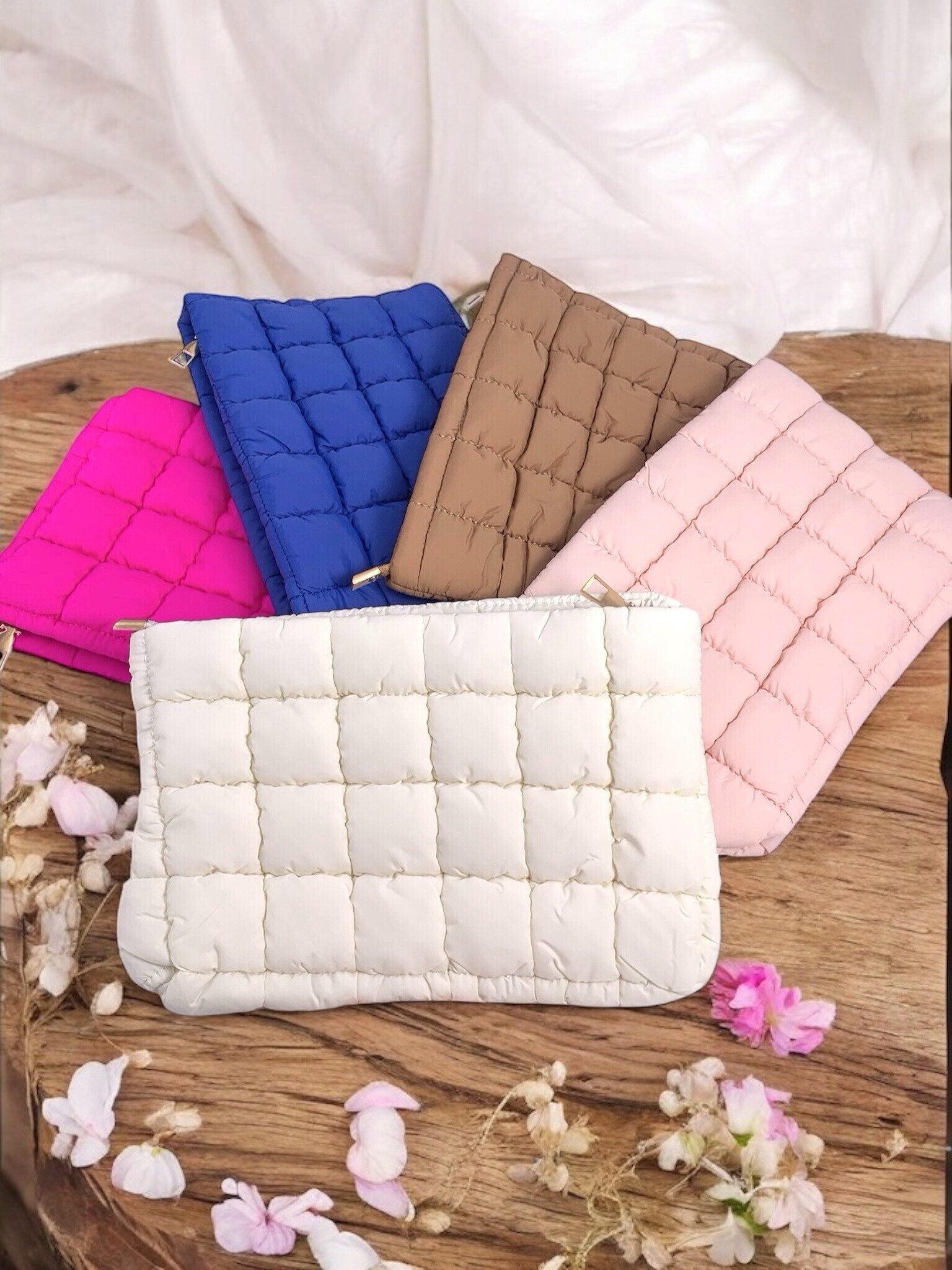 Wholesaler ÉLINE L'ATELIER - Quilt pouch 23x18cm