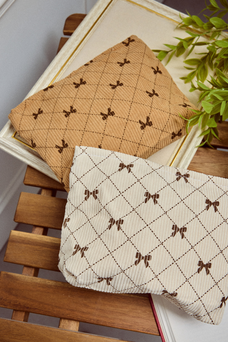 Grossiste ÉLINE L'ATELIER - Pochette motif nœud papillon