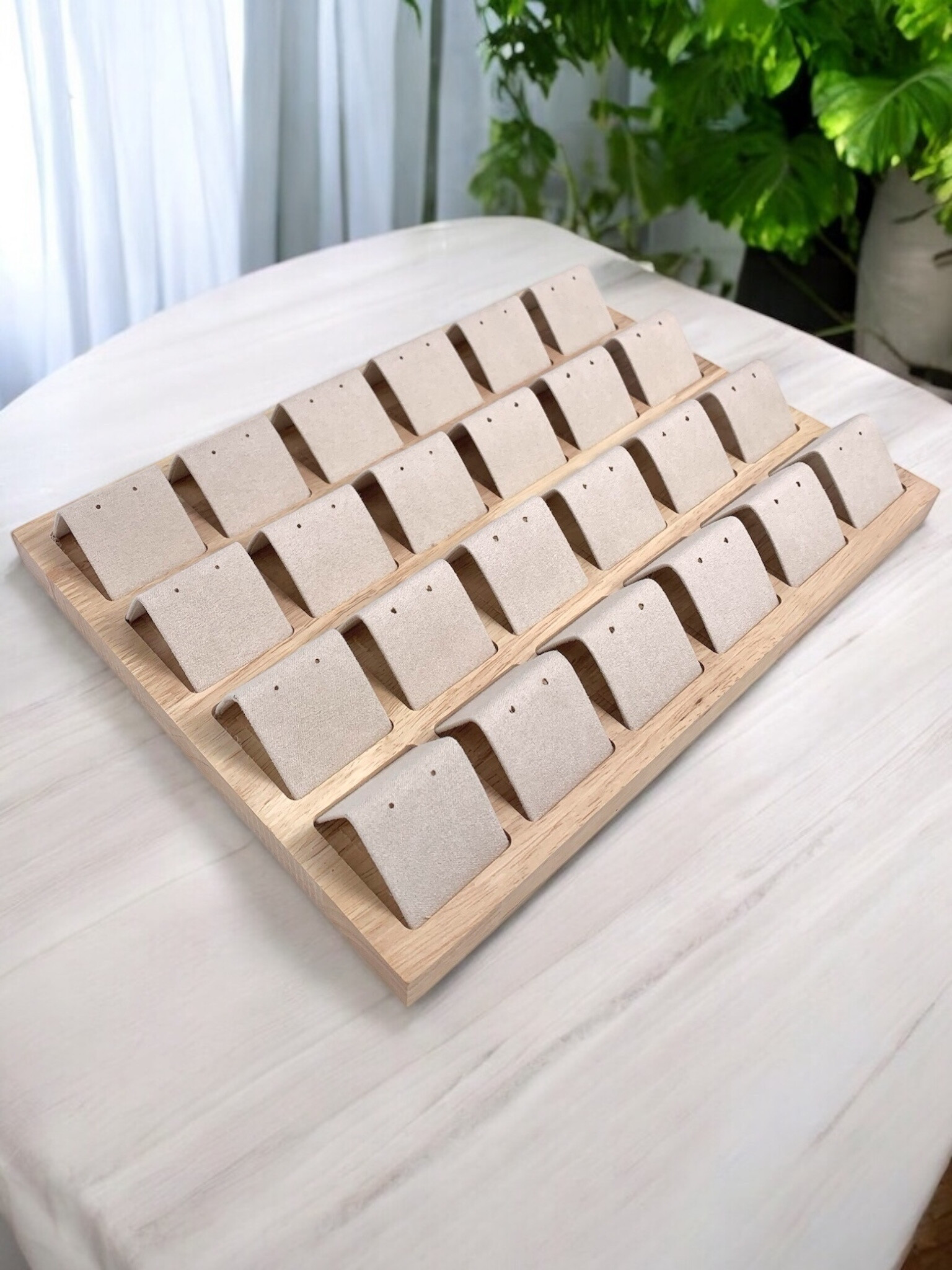 Großhändler ÉLINE L'ATELIER - Plateaux -Anzeige für Ohrringe (29,5x22x4cm)