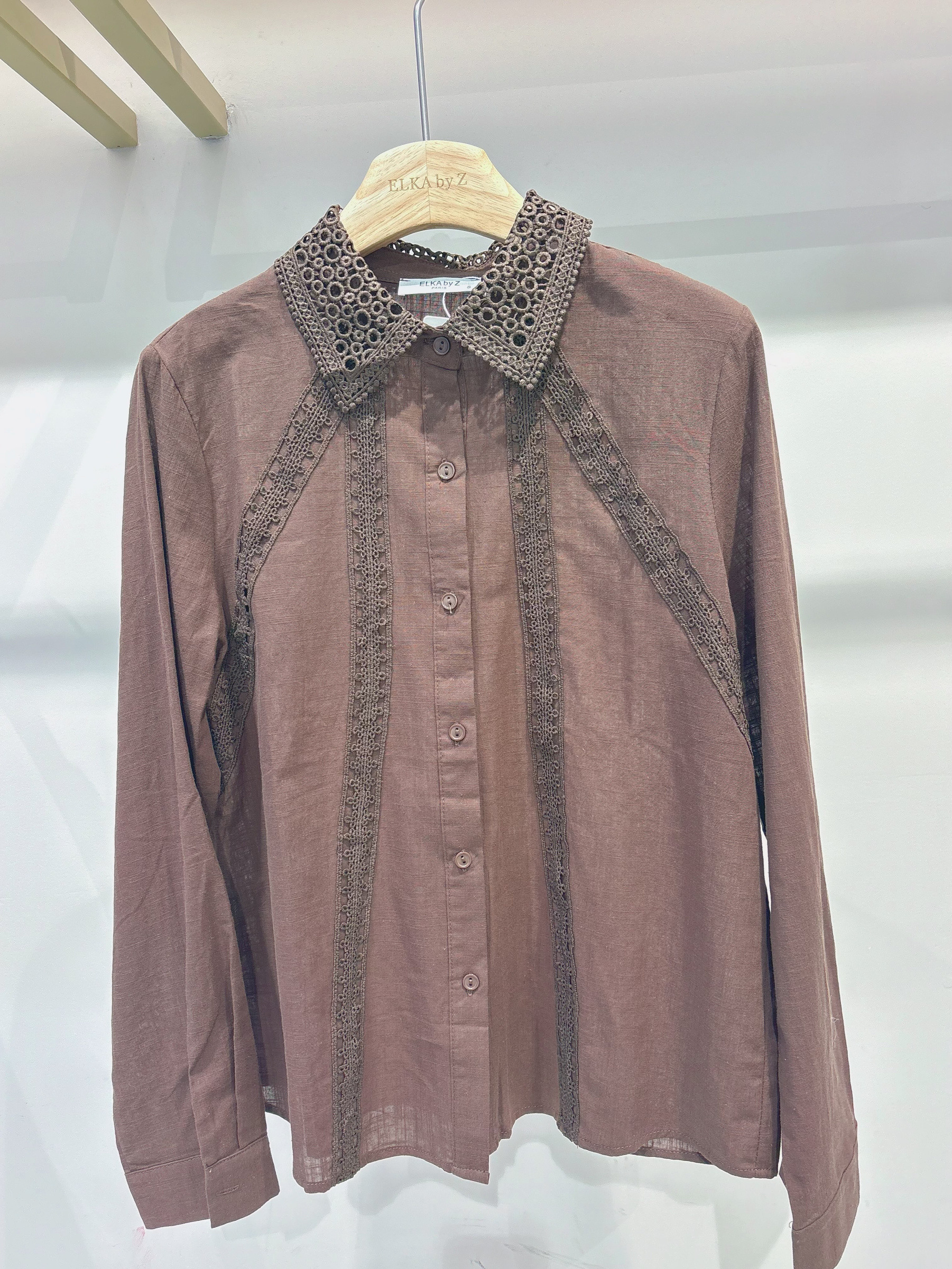 Großhändler ELKA BY Z - Bluse mit Spitze