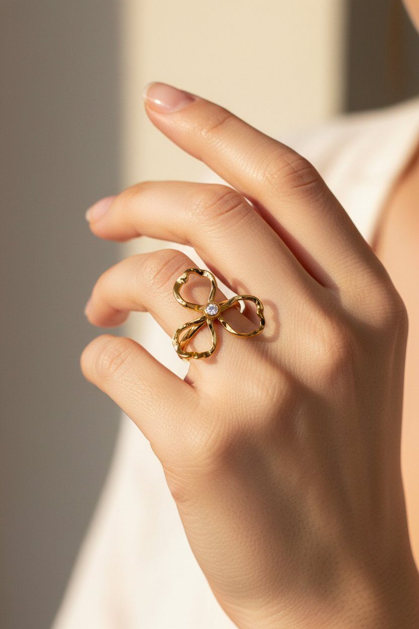 Mayorista Ella Ella - ANILLO AJUSTABLE DE ACERO INOXIDABLE