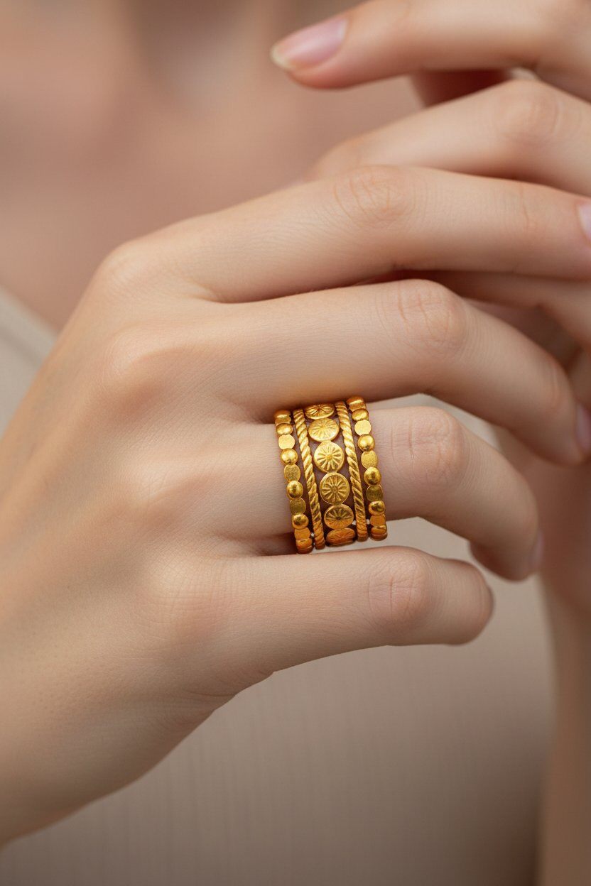 Mayorista Ella Ella - ANILLO AJUSTABLE DE ACERO INOXIDABLE