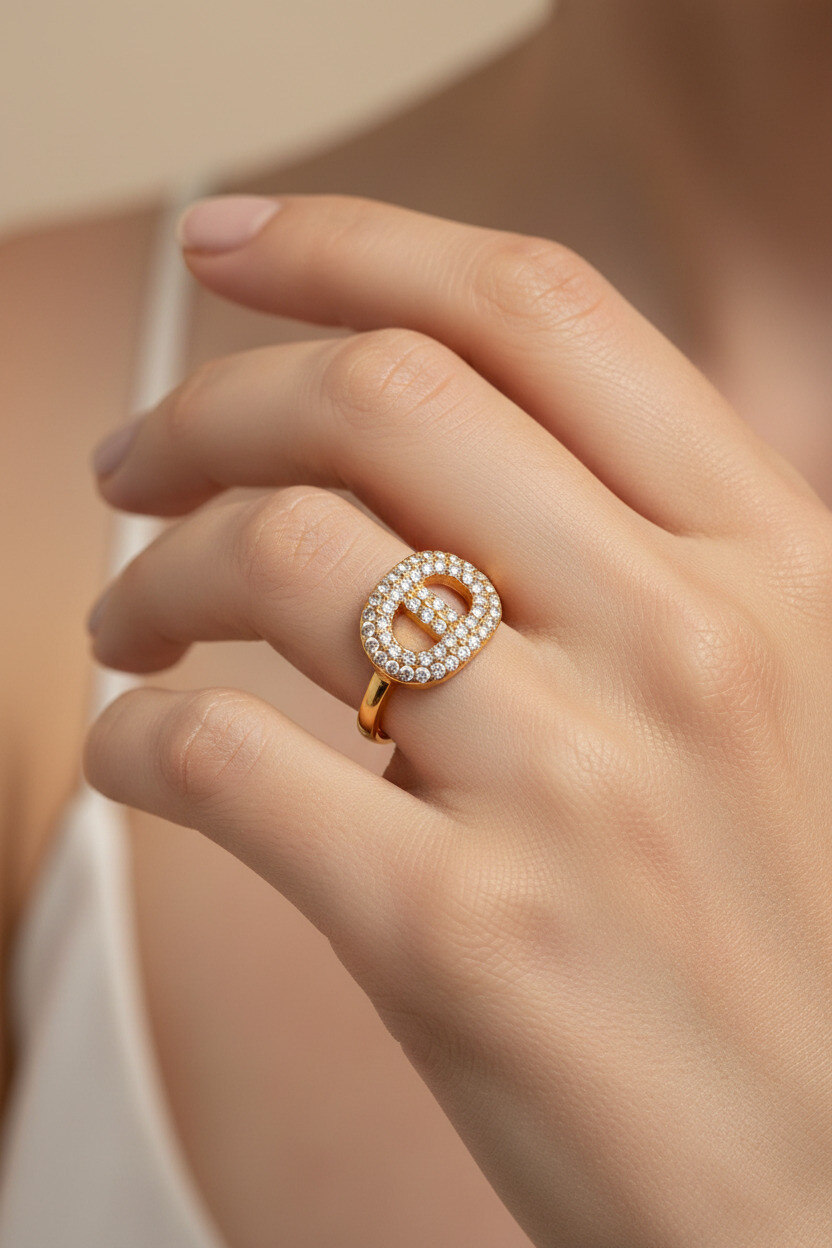 Mayorista Ella Ella - ANILLO AJUSTABLE DE ACERO INOXIDABLE