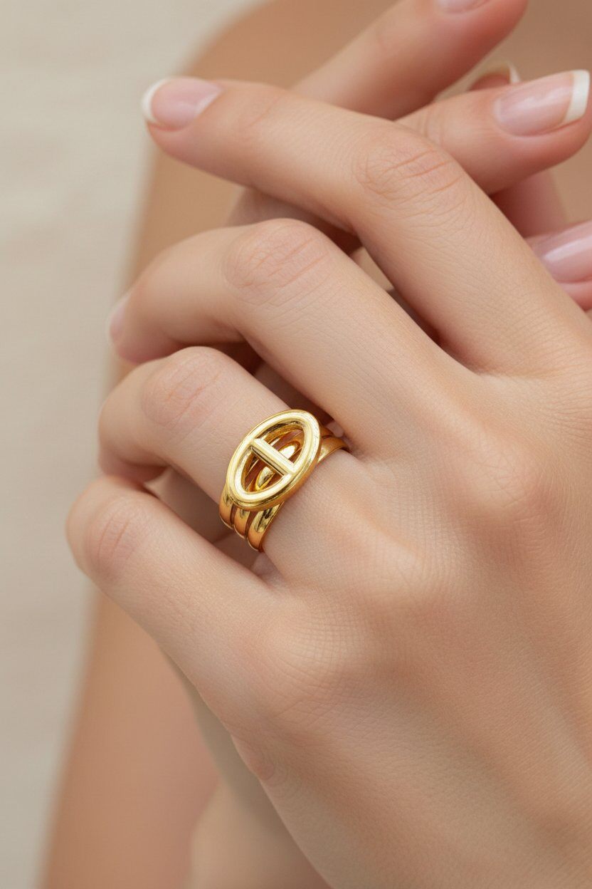 Mayorista Ella Ella - ANILLO AJUSTABLE DE ACERO INOXIDABLE