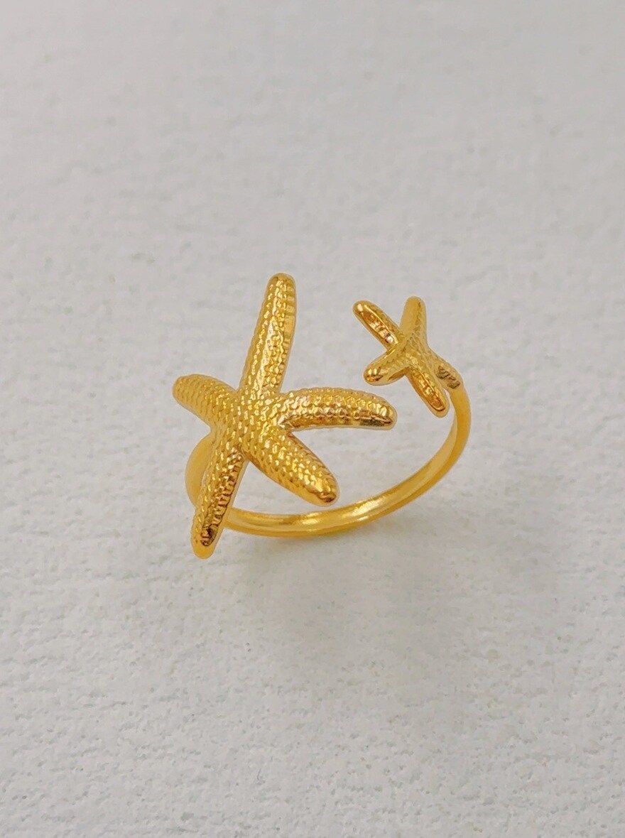 Wholesaler Ella Ella - Adjustable stainless steel ring