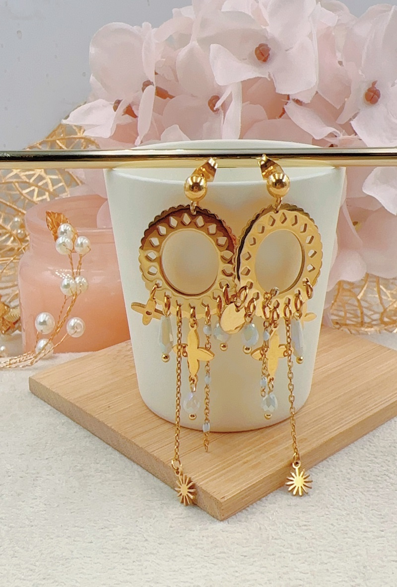 Wholesaler Ella Ella - STAINLESS STEEL EARRINGS