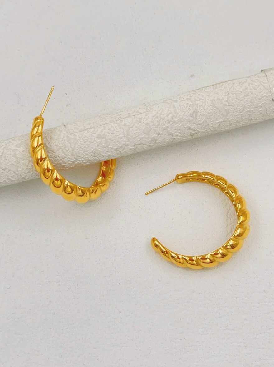 Wholesaler Ella Ella - STAINLESS STEEL EARRING