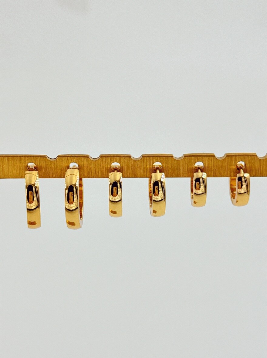 Grossiste Ella Ella - BOUCLE D'OREILLE EN ACIER INOXYDABLE