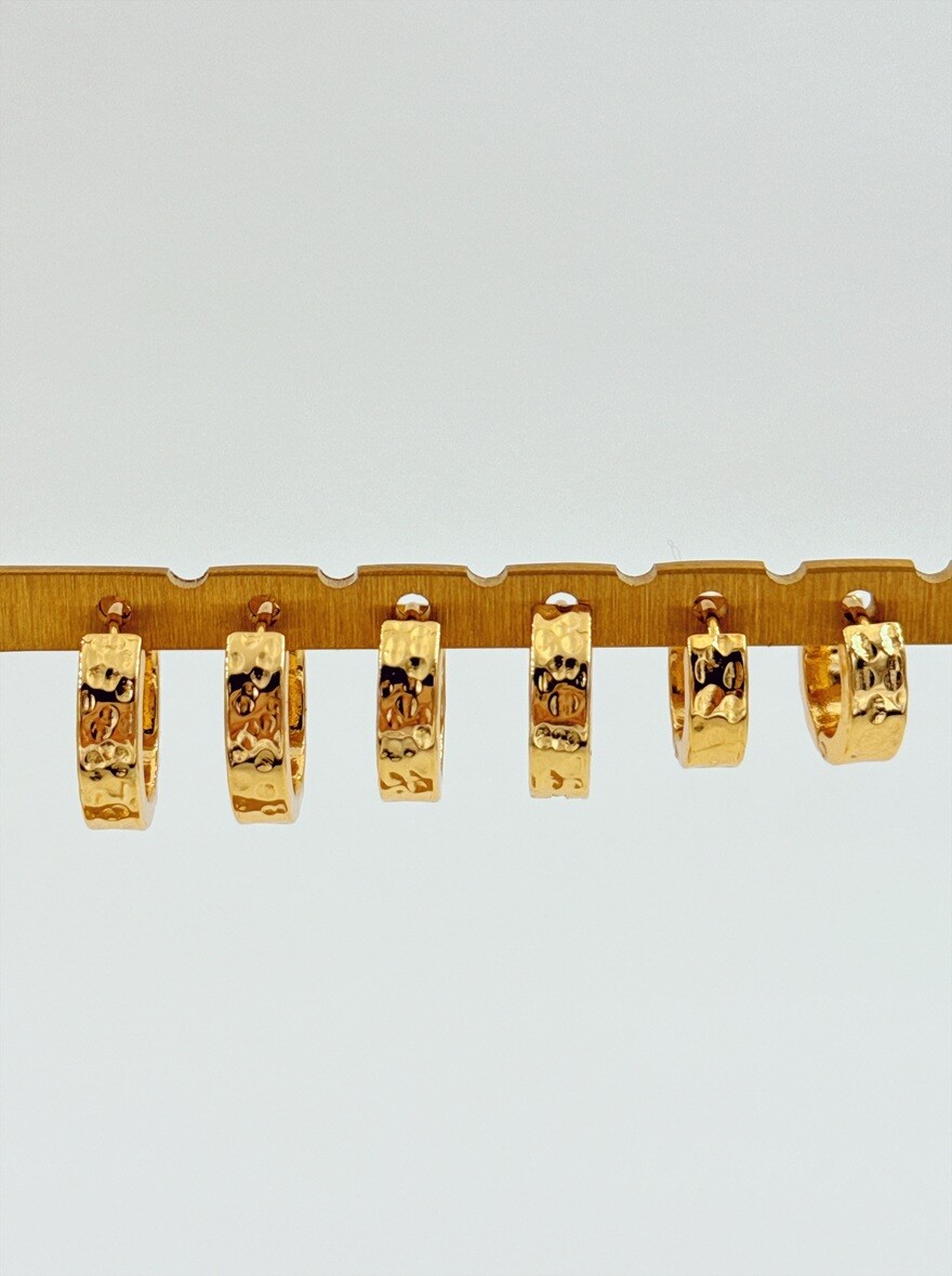Grossiste Ella Ella - BOUCLE D'OREILLE EN ACIER INOXYDABLE