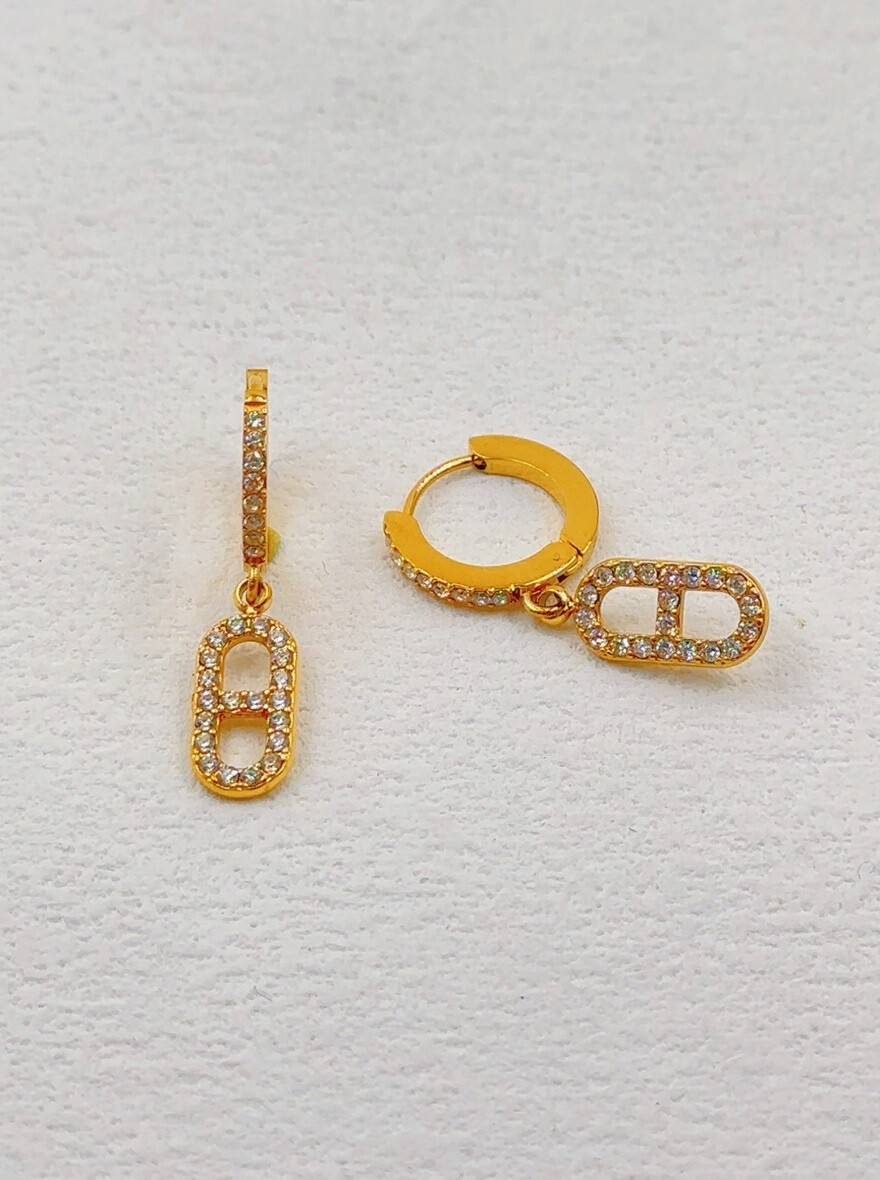 Wholesaler Ella Ella - STAINLESS STEEL EARRING