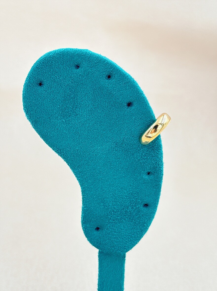Grossista Ella Ella - ORECCHINO CLIP PER PIERCING IN ACCIAIO INOX