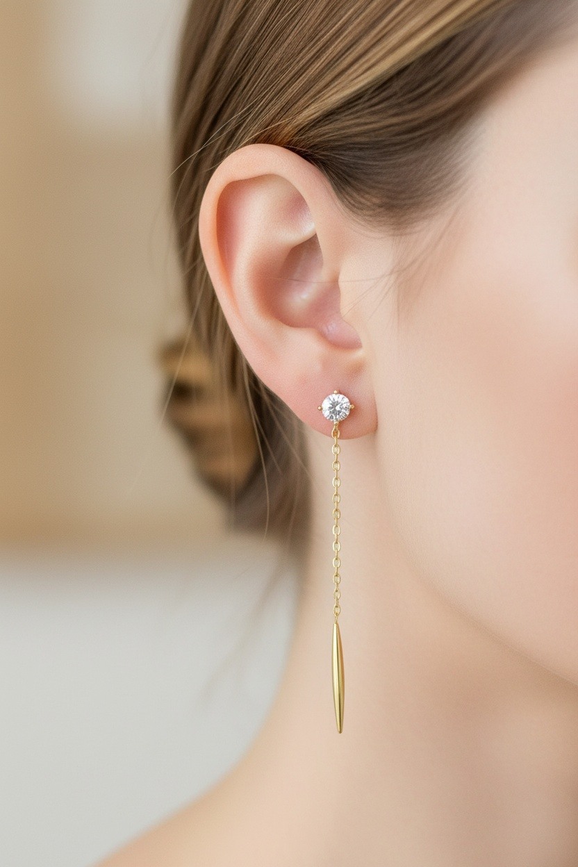 Mayorista Ella Ella - PENDIENTES DE ACERO INOXIDABLE
