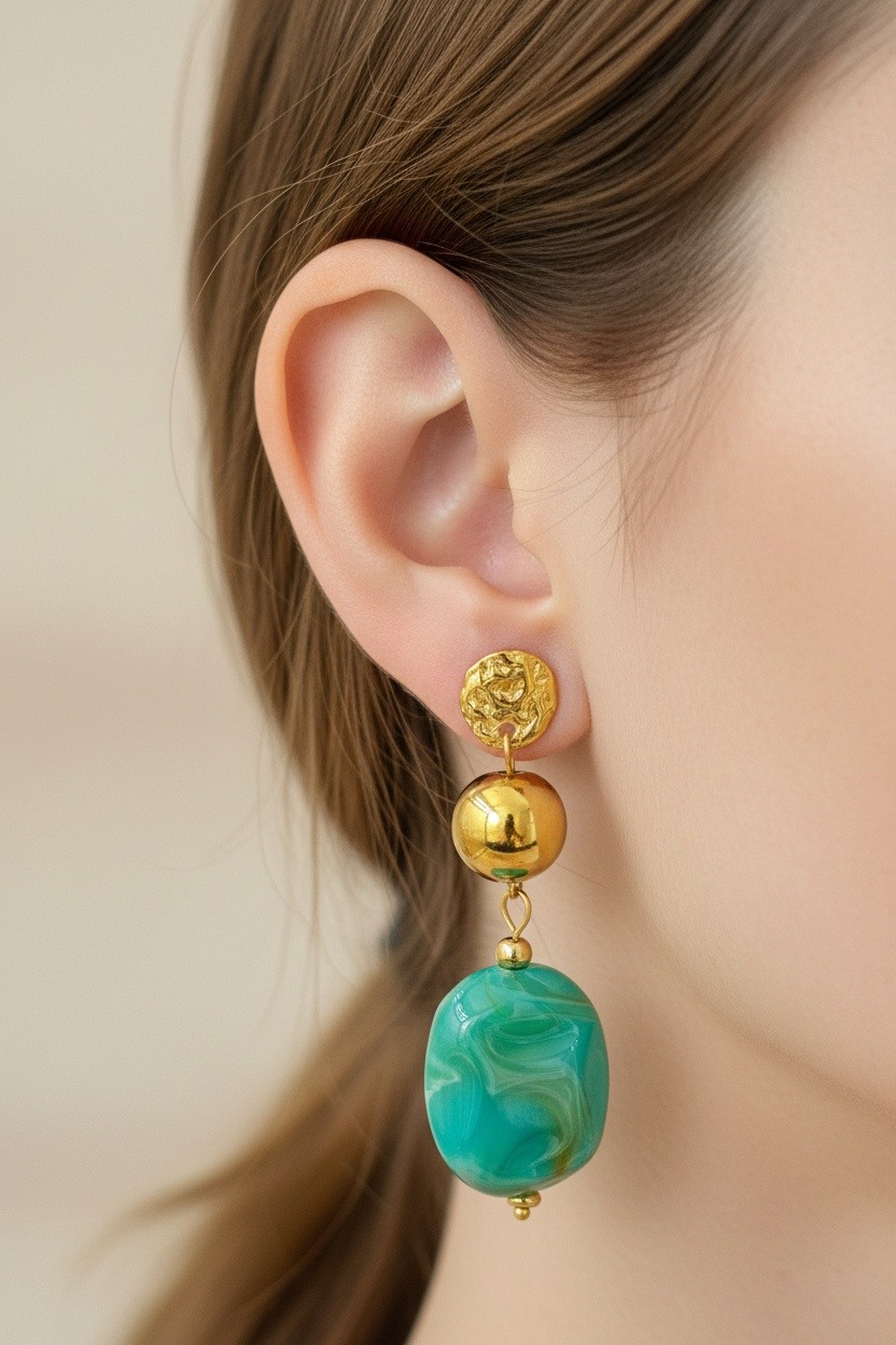 Mayorista Ella Ella - PENDIENTES DE ACERO INOXIDABLE