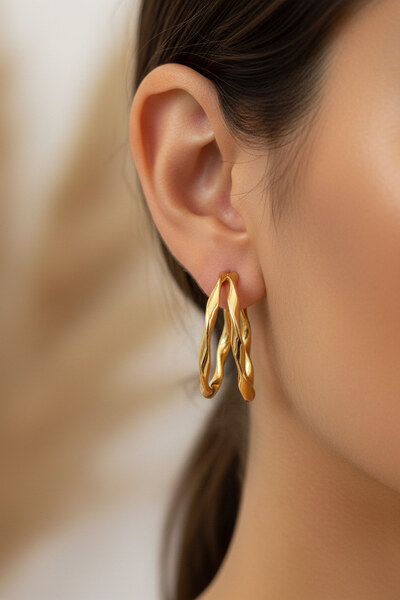 Wholesaler Ella Ella - STAINLESS STEEL EARRING Wholesaler Ella Ella - STAINLESS STEEL EARRING
