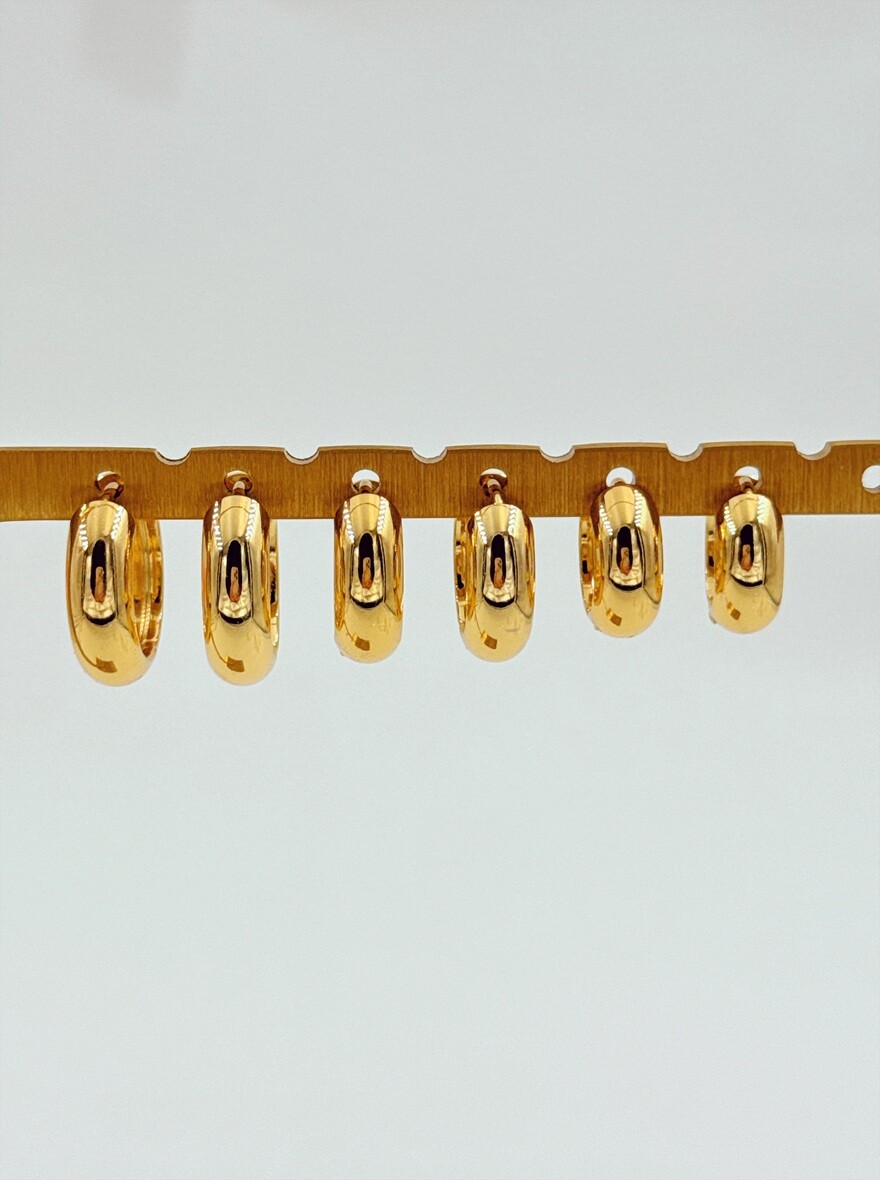 Grossiste Ella Ella - BOUCLE D'OREILLE EN ACIER INOXYDABLE