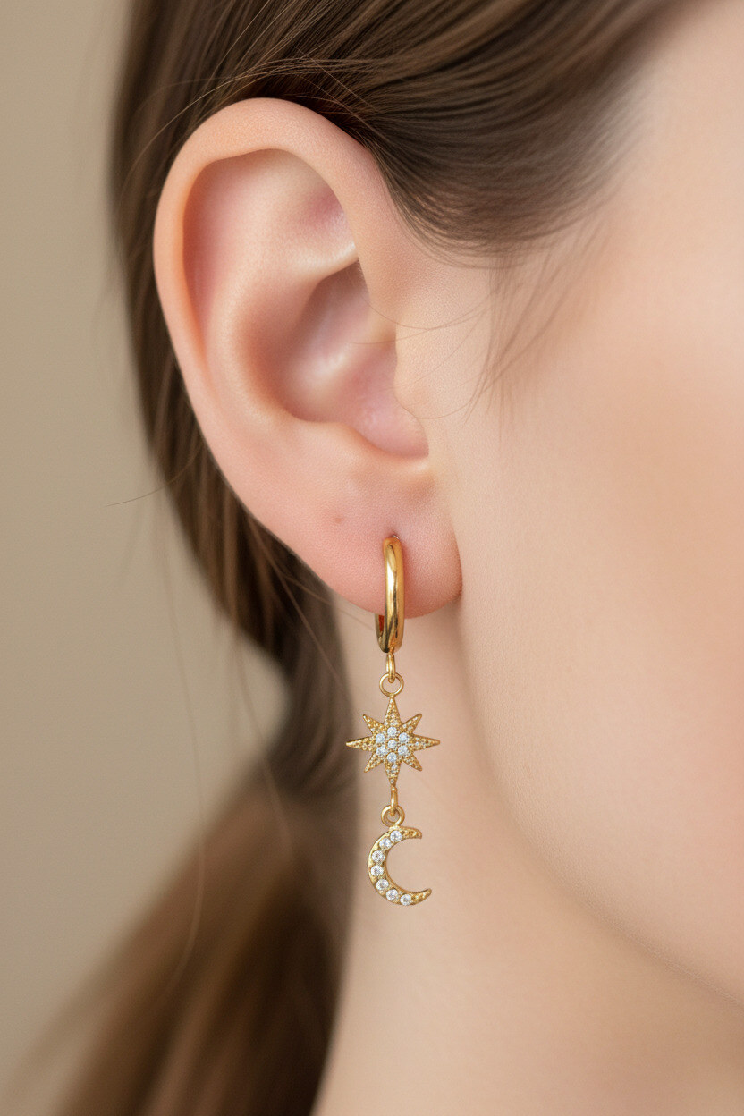 Mayorista Ella Ella - PENDIENTES DE ACERO INOXIDABLE